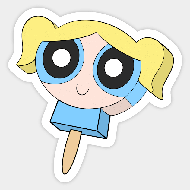 Bubblesicle Sticker by Lissacorinne